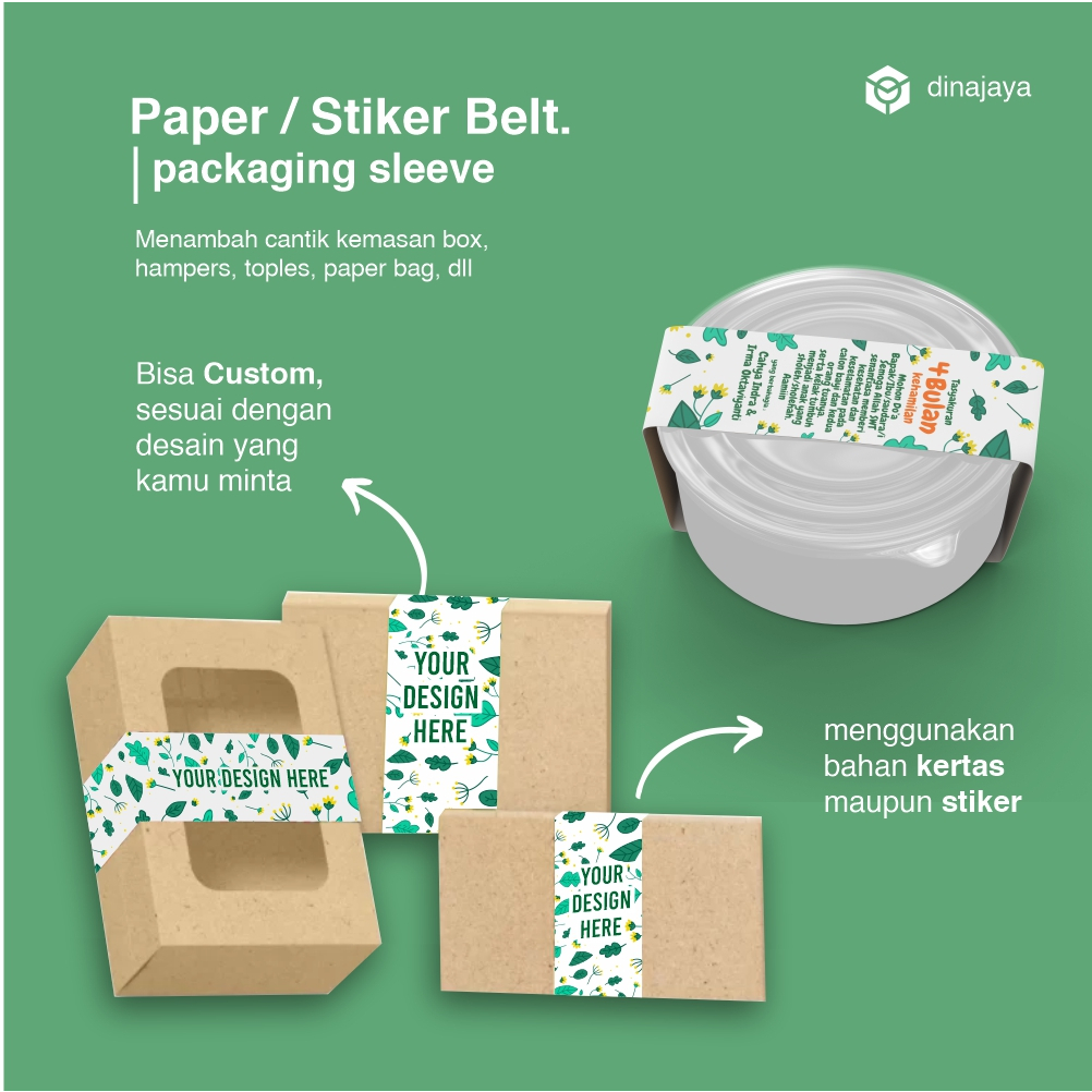 Jual Paper / stiker belt | Shopee Indonesia