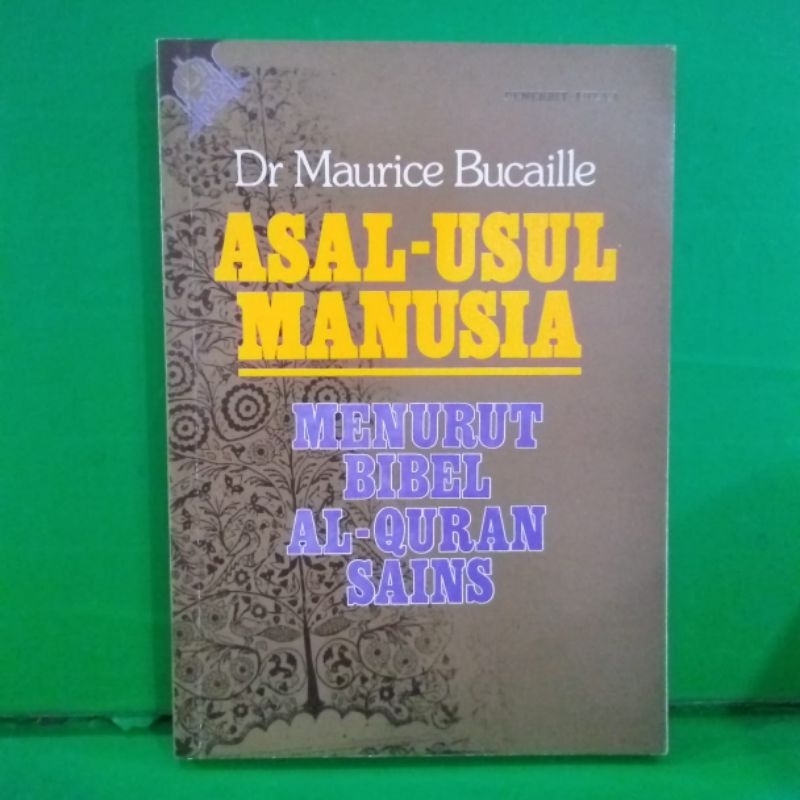 Jual Buku Asal Usul Manusia Menurut Bibel Al Quran Sains Shopee Indonesia