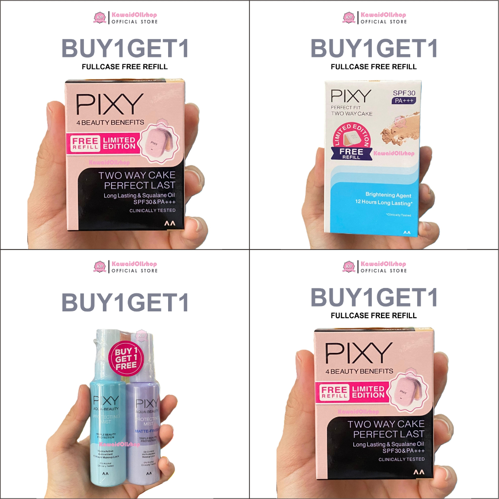 Jual PIXY SPECIAL BUNDLING | TWO WAY CAKE | FACE MIST/SETTING SPRAY BUY ...