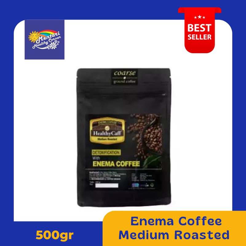 Jual Healthy Caff Kopi Enema Medium Roasted 500gr | Shopee Indonesia