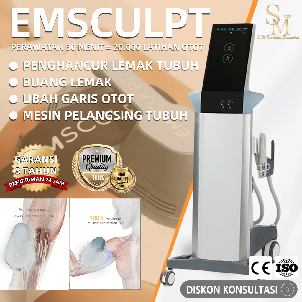 Jual Em Sculpt Alat Rf Body Mesin Pembakar Lemak Body Slimming Btl Alat