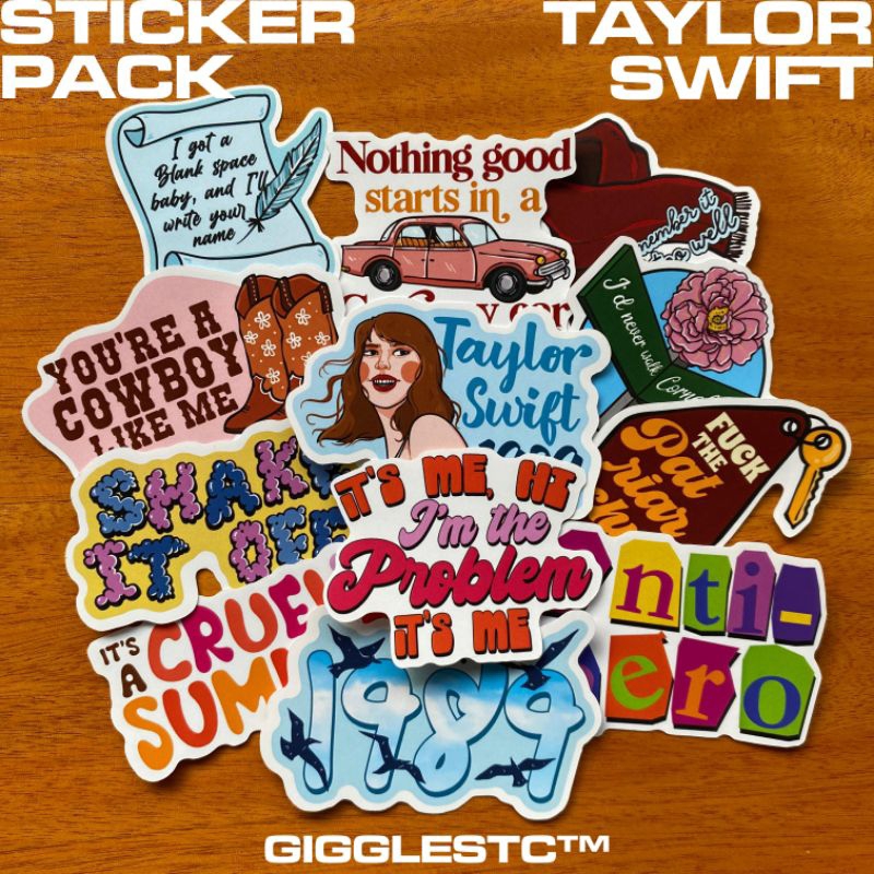 Jual Sticker Pack Taylor Swift Vol.2 | Shopee Indonesia