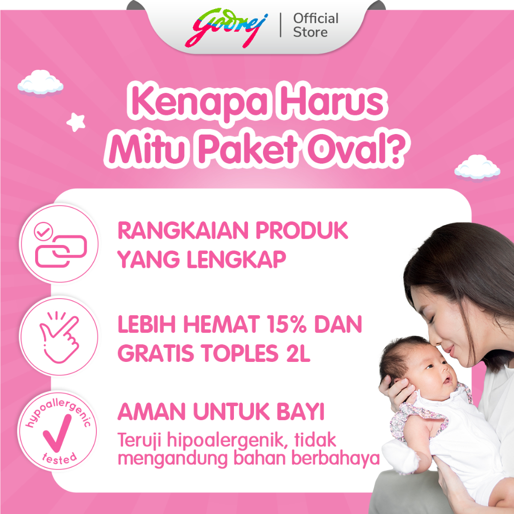 Jual Mitu Baby Gift Paket Oval Toples (Random Color) | Shopee Indonesia