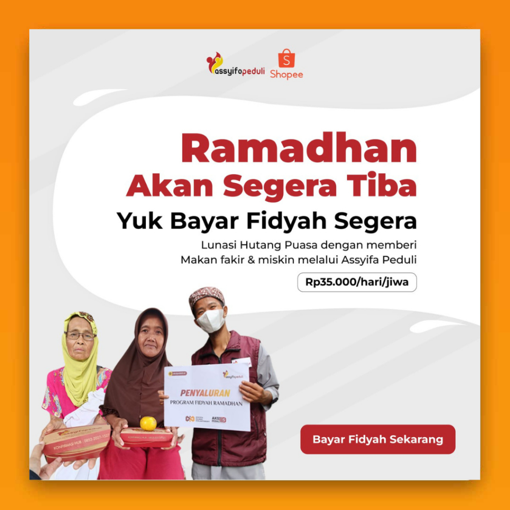 Jual Assyifa Peduli Tunaikan Fidyah Shopee Indonesia