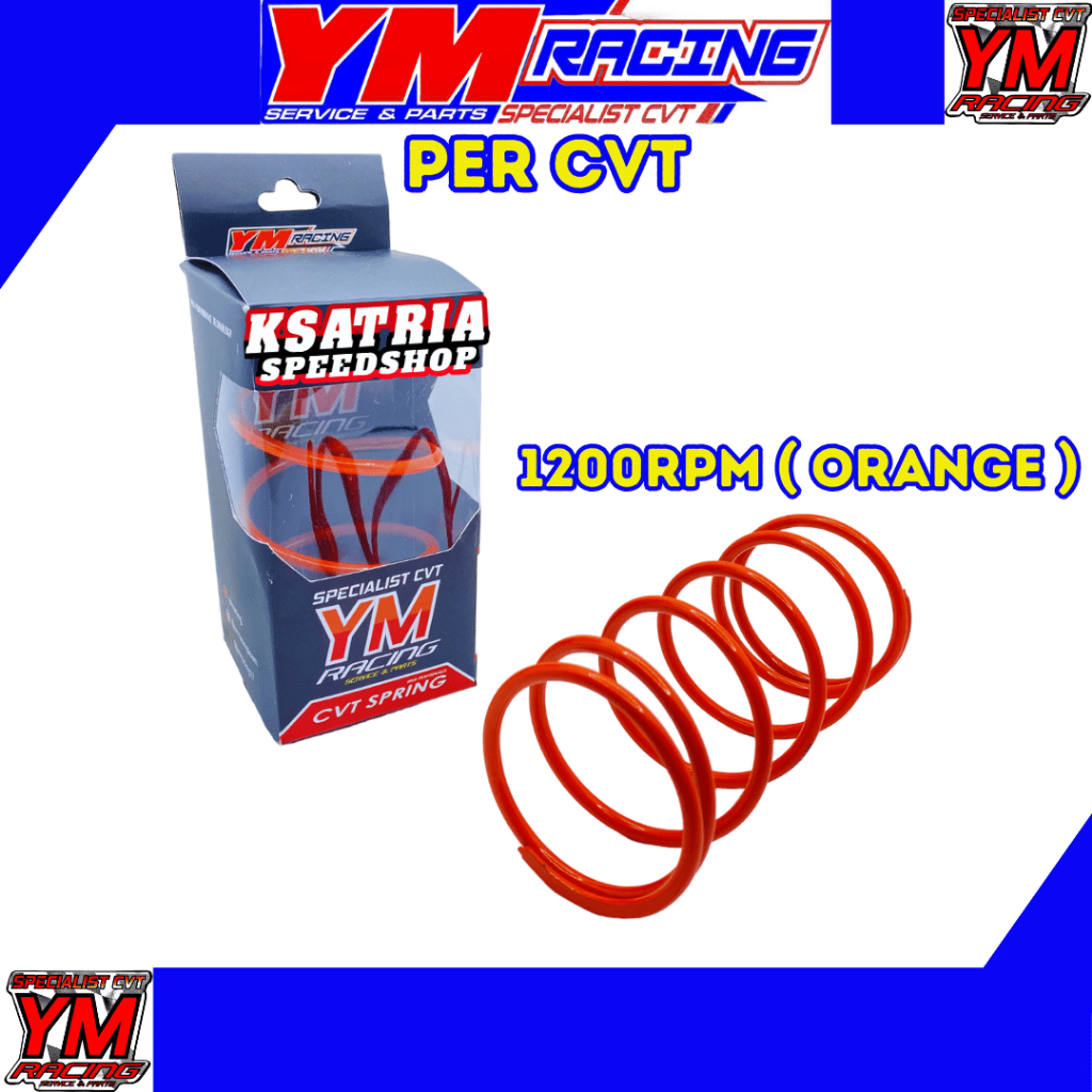 Jual PER CVT YM RACING 1200RPM ALL MATIC | CVT | (Beat/Mio/Vario/Scoopy ...