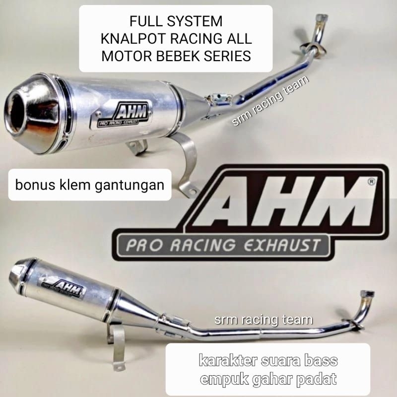 Jual Knalpot racing ahm revo fi revo 110 revo absolut blade | Shopee ...