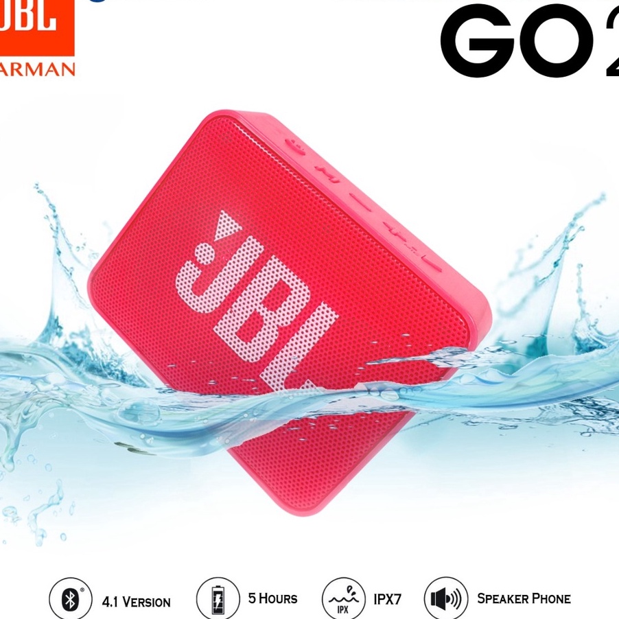 Jual bvb Speaker Bluetooth JBL GO2 Wireless Speaker Mini Bass go 2 ...