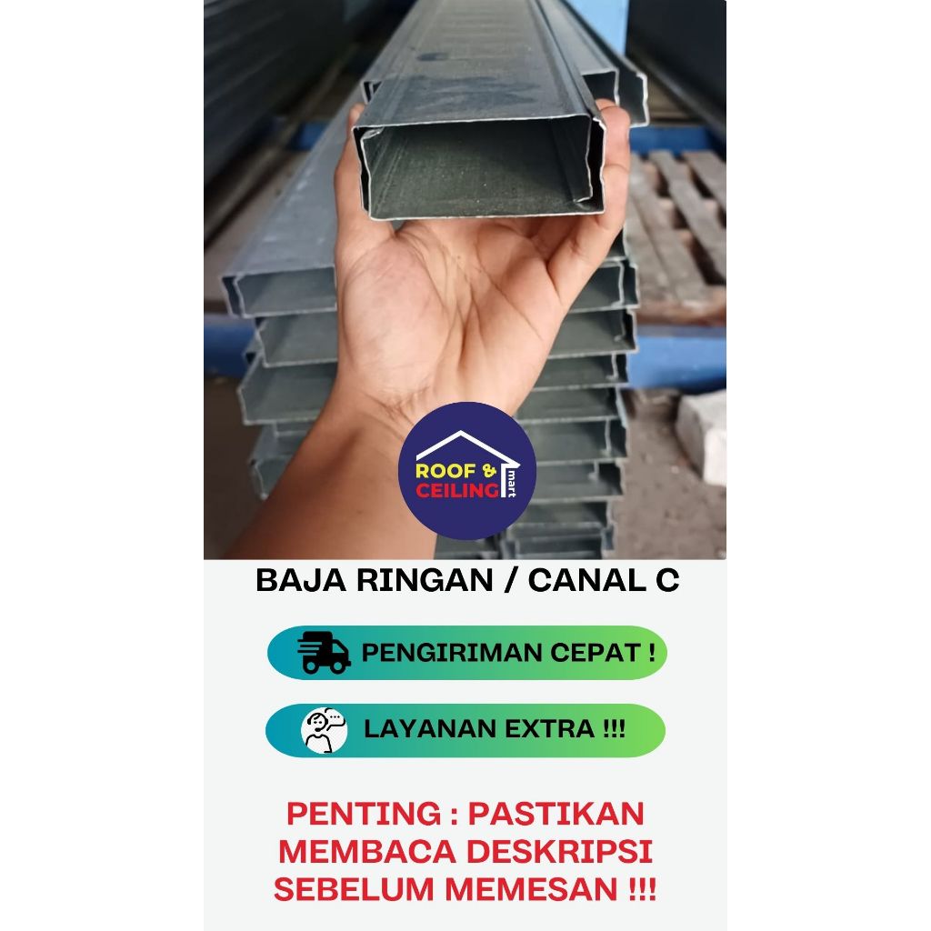 Jual Baja Ringan Truss / Canal C75 | Shopee Indonesia