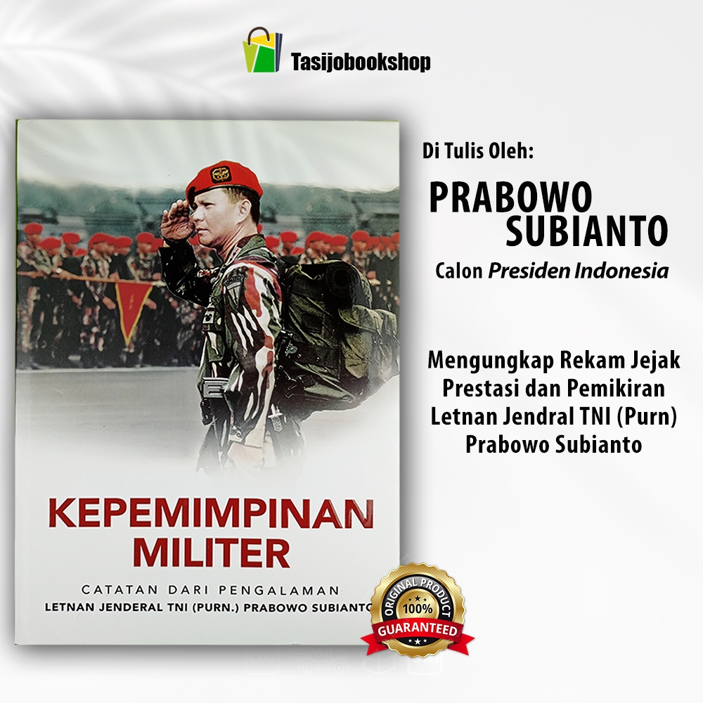 Jual Buku Kepemimpinan Militer Catatan Dari Pengalaman Letnan Jendral