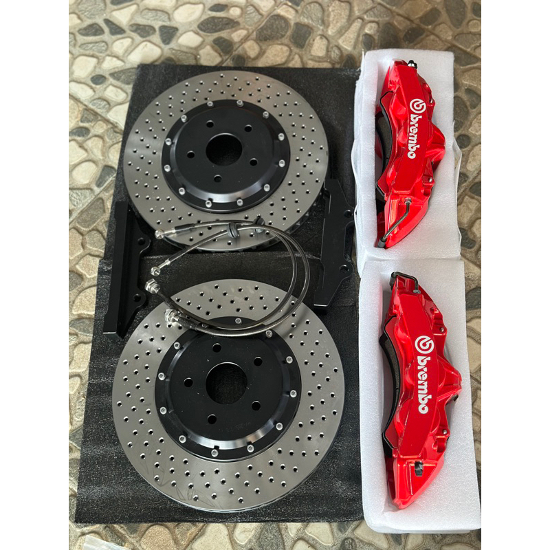 Jual kaliper bbk brembo 6p set disk 355 pnp inova 2kd 1Tr 2GD tinggal ...