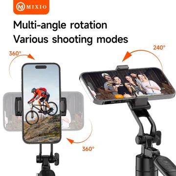 MIXIO A91L 190CM Tripod Tongsis Bluetooth Remote Multifungsi Selfie Stick