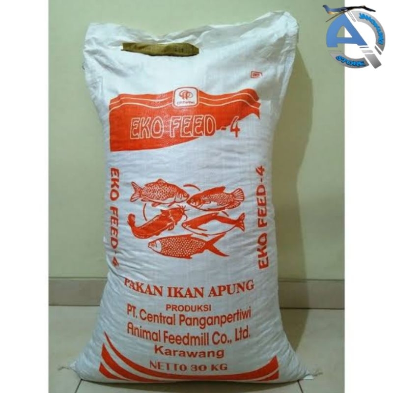 Jual Eko Feed 4 Pakan Apung Ikan Lele Patin Bawal dll SEKARUNG PER BAL ...