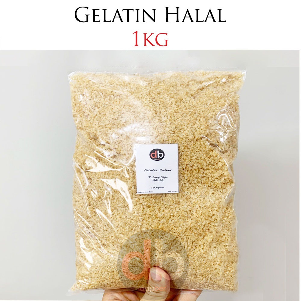 Jual Gelatin Halal 1kg | Shopee Indonesia