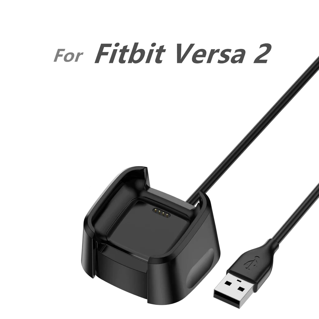 USB Charger Fitbit Versa Lite Sense Fit Bit Luxe Alta HR  Inspire Surge Ace ionic Kabel Docking Dock Cable Jepit Magnet Magnetic  CHARGING