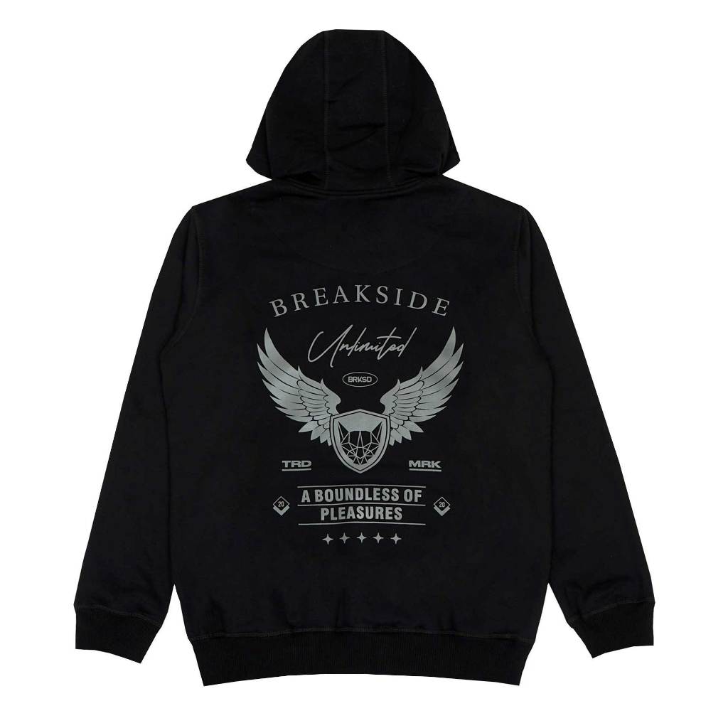 Jual Breakside Hoodie Shield Vision - Black Sweater Pria | Shopee Indonesia