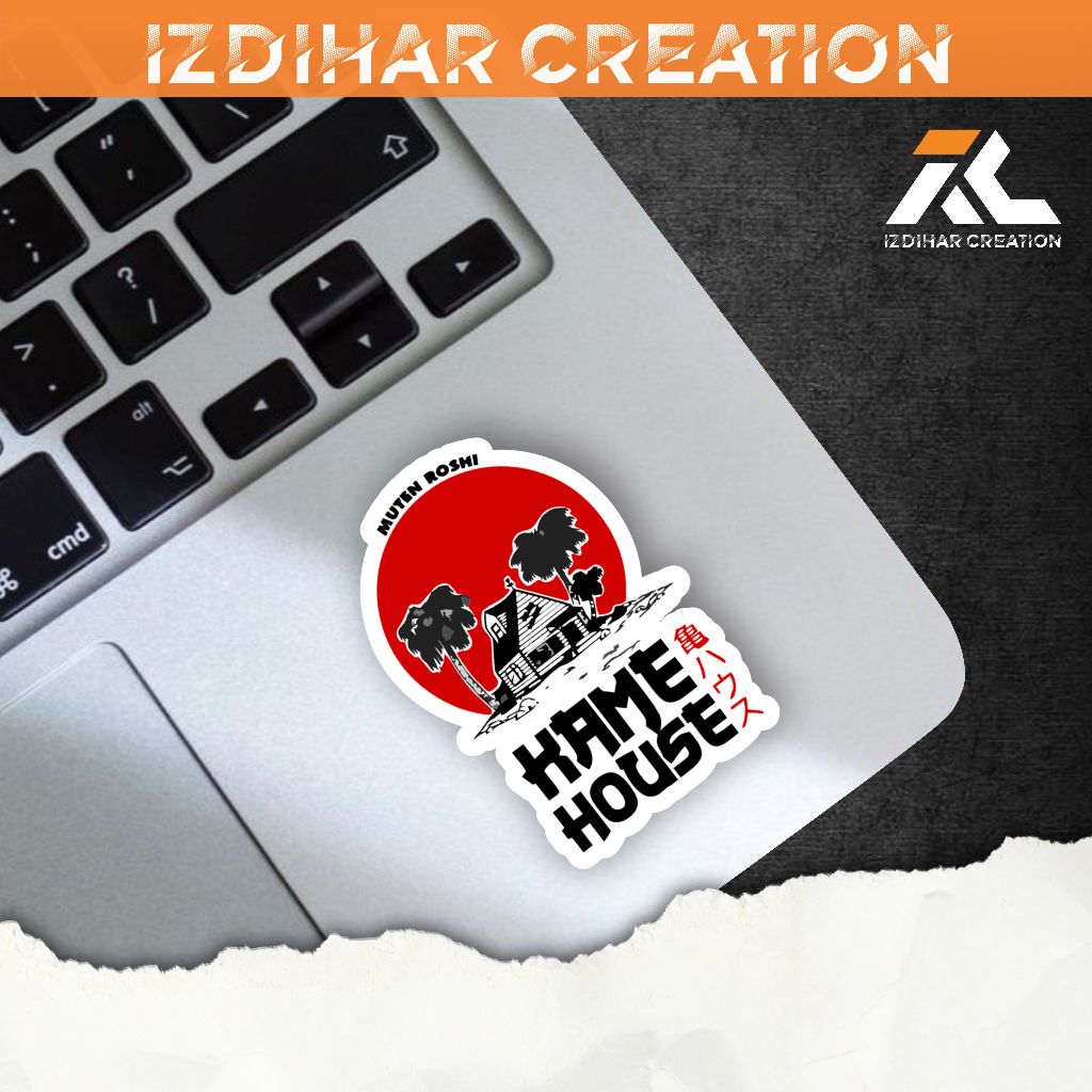 Jual STIKER Jepang Satuan, Sticker Kame house, Rumah Kake Kura-Kura ...