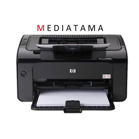 Jual printer hp laserjet 1102w second Warna Hitam Hp 1102 P1102 ...