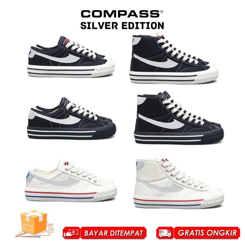 Jual [ORIGINAL] COMPASS RETROGRADE EDISI SILVER LIMITED | Shopee Indonesia