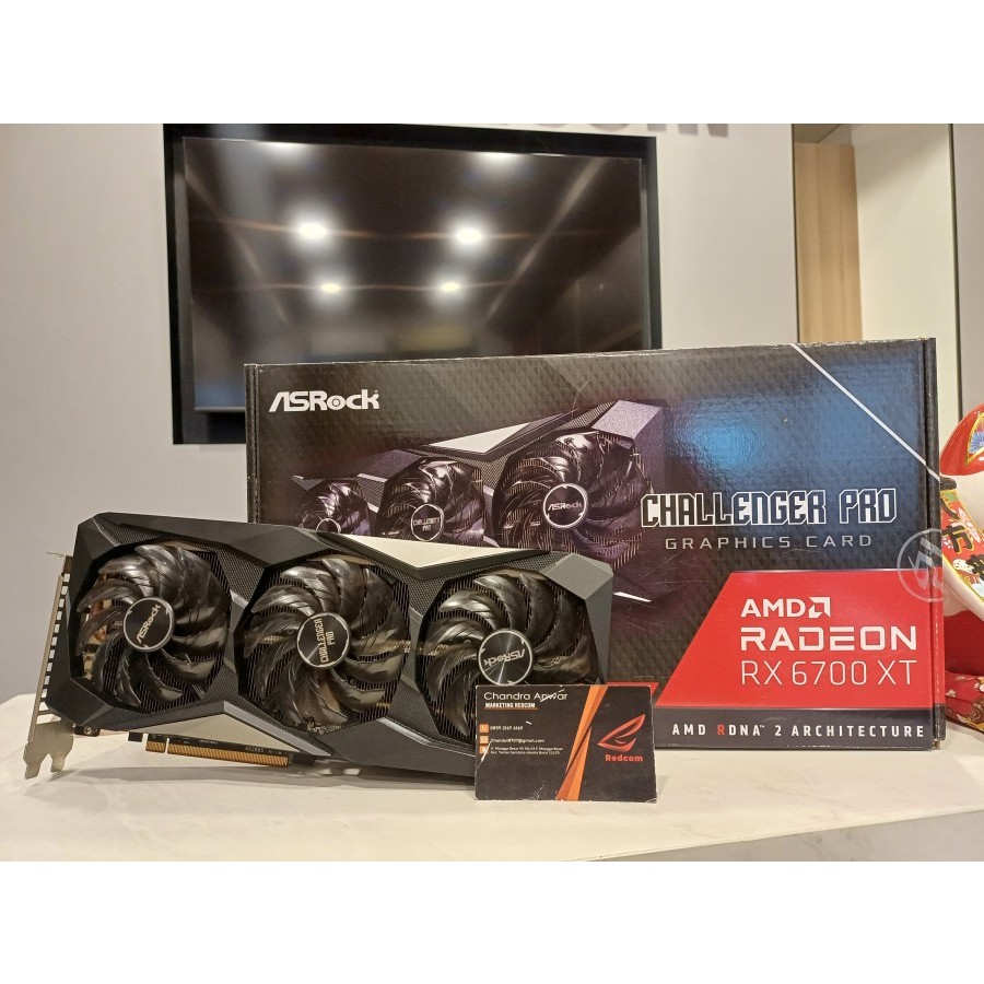 Jual ASROCK AMD Radeon RX 6700XT 12GB Challenger Pro OC 2ND | Shopee ...