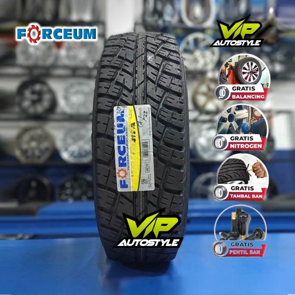 Forceum ATZ-R All Terrain Tire – 185/70R14 88S, Black Sidewall, 24" OD, Indonesia