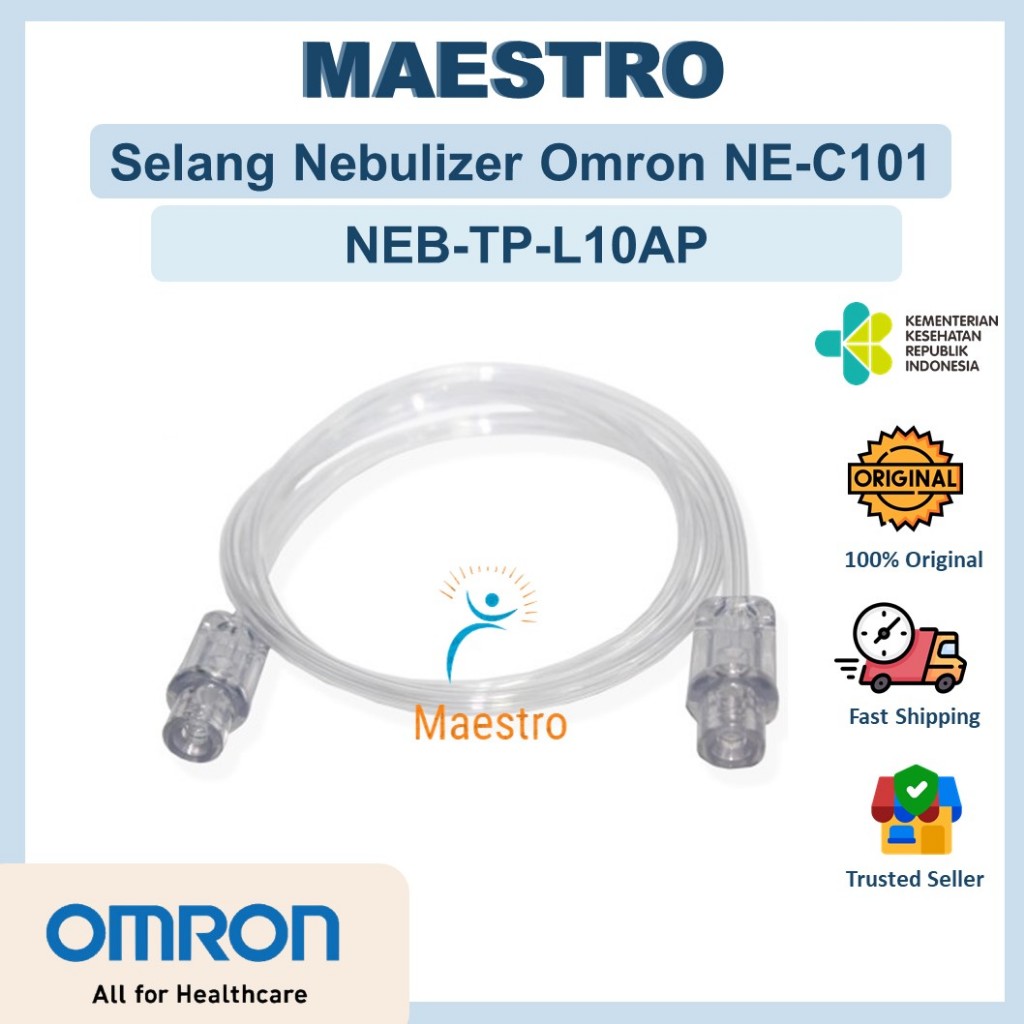 Jual Selang Air Tube Nebulizer Omron NE-C101 NEB-TP-L10AP NEC101 ...