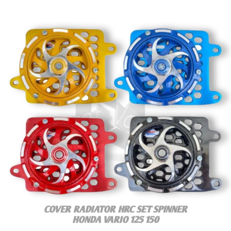 Jual COVER RADIATOR HRC SET SPINNER PNP HONDA VARIO 125 150 PCX ...