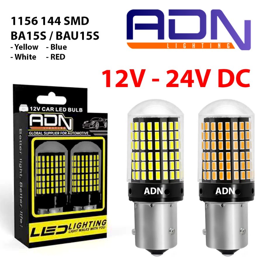Jual LAMPU LED DAJJAL 1 KAKI SEIN LED CANBUS 1156 BA15S BAU15S 144 SMD ...