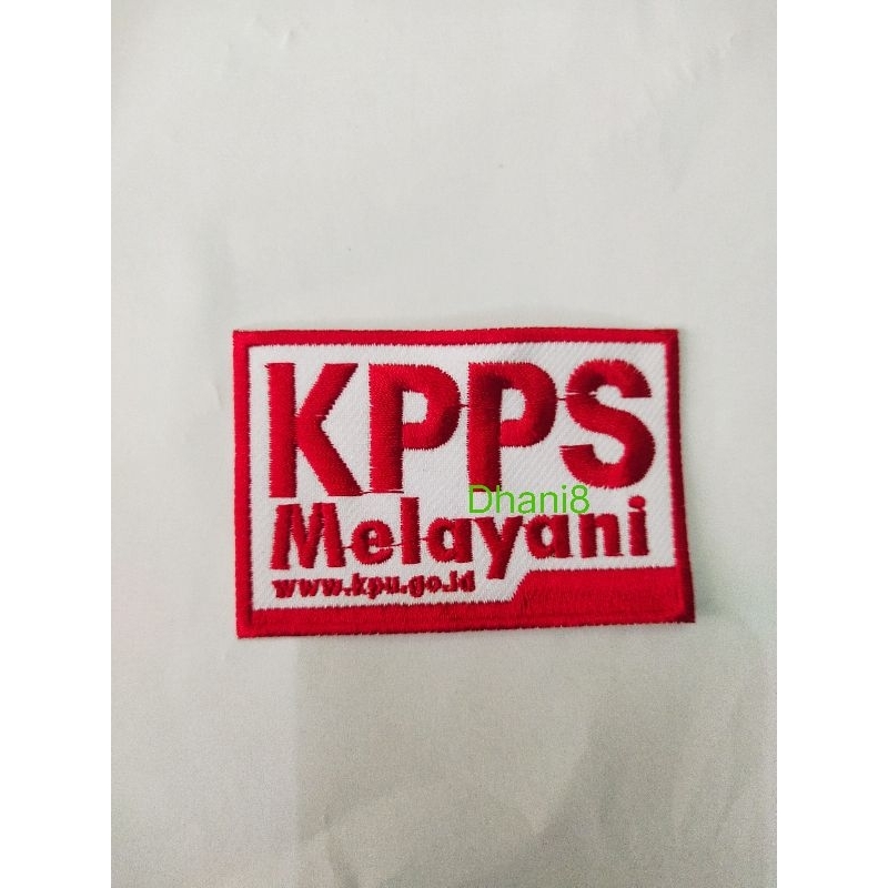 Jual LOGO EMBLEM KPPS MELAYANI BORDIR | Shopee Indonesia
