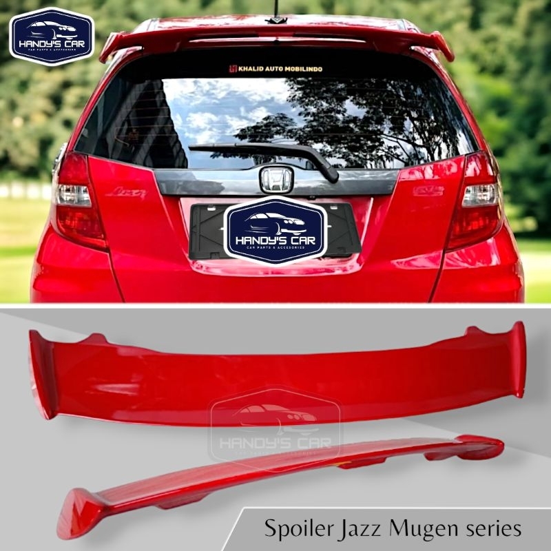 Spoiler Honda Jazz tahun 2008 2013 series Mugen