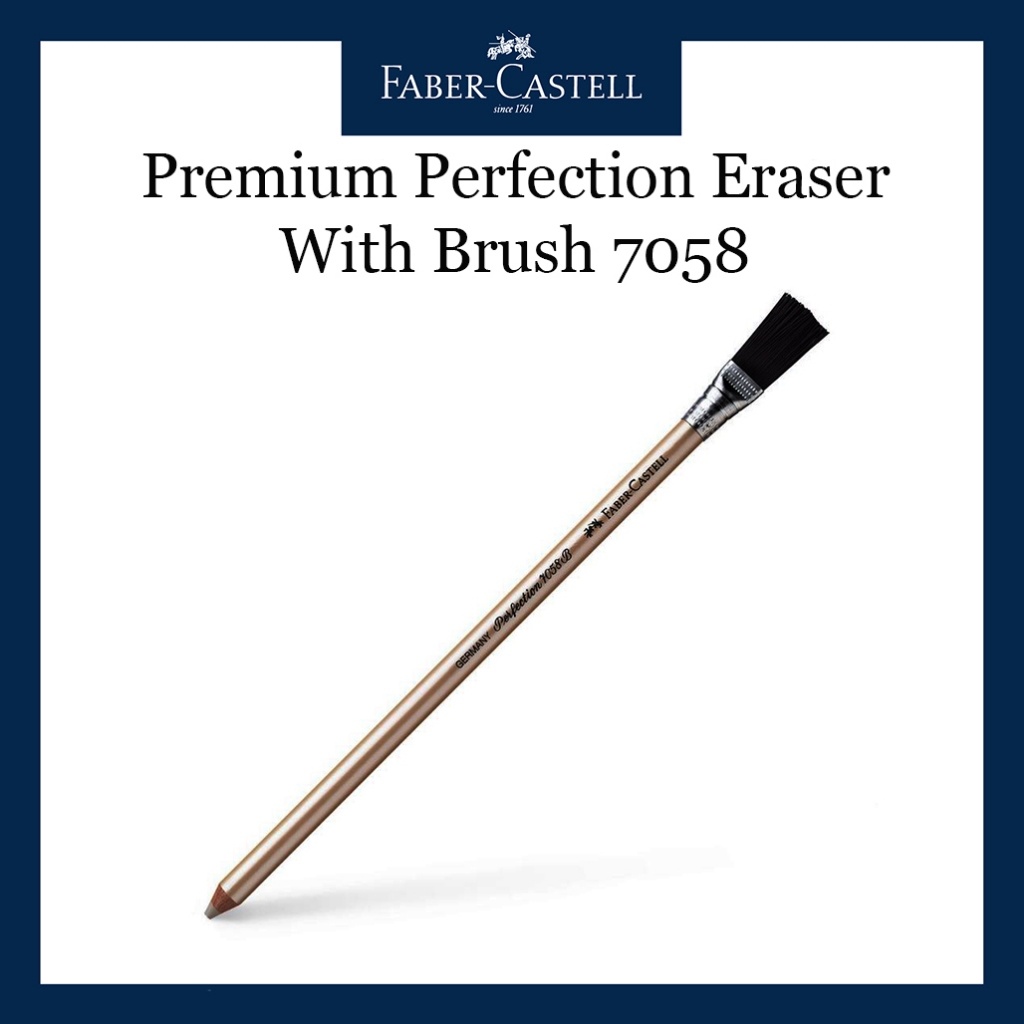 Jual Perfection Eraser Pencil With Brush 7058 Faber Castell / Penghapus
