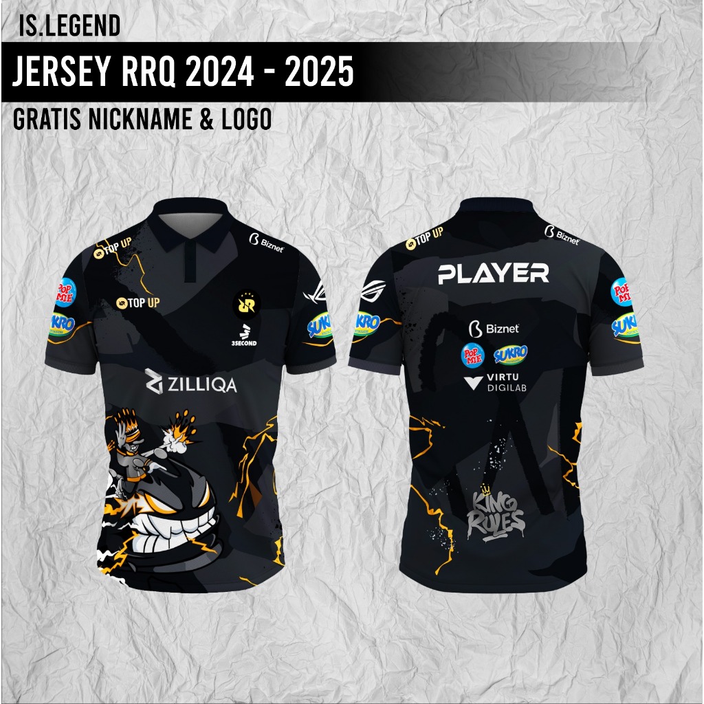 Jual Jersey RRQ 2024 MPL S13 Premium Dewasa & Anak Home & Away Shopee