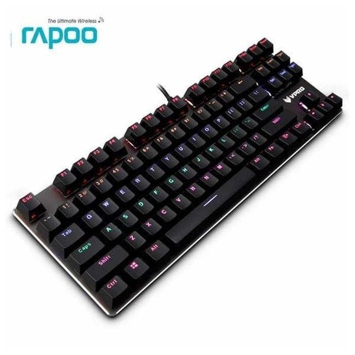 Jual RAPOO V500 PRO - Backlit Mechanical Gaming Keyboard | Shopee Indonesia