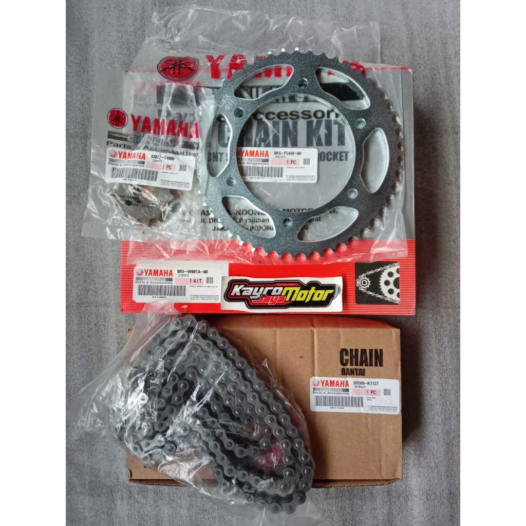 Jual gearset gear gir rantai set R15 R 15 new V3 XSR ASLI ORIGINAL YGP ...