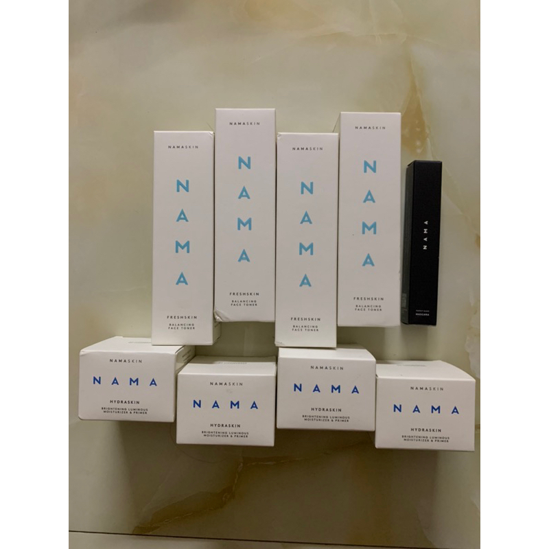 Jual NAMA BEAUTY (hydraskin moisturizer & primer, freshskin face toner