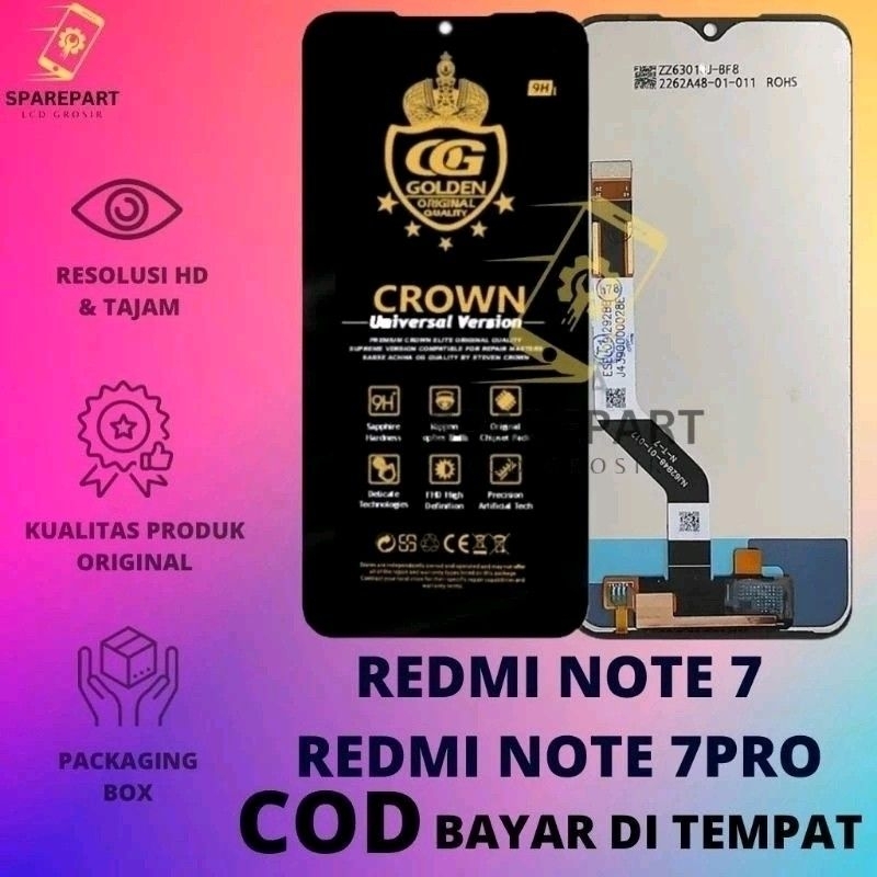 Jual LCD TOUCHSCREEN XIAOMI REDMI NOTE 7 /NOTE 7 PRO COMPLETE ORIGINAL ...