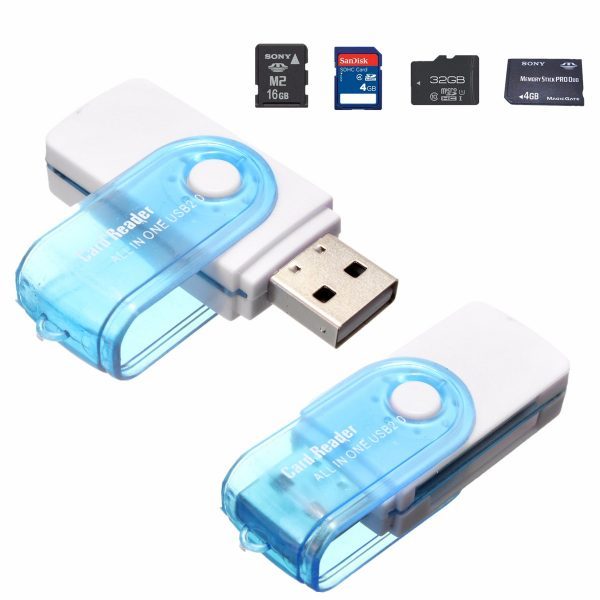 Jual CARDREADER / CARD READER PUTAR 4IN1 | Shopee Indonesia
