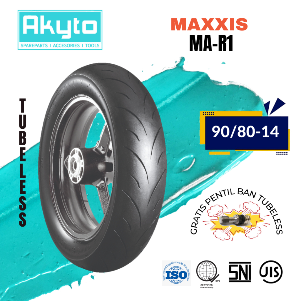 Jual BAN MAXXIS MA-R1 / BAN TUBELESS FREE PENTIL / BAN BALAP / BAN ...