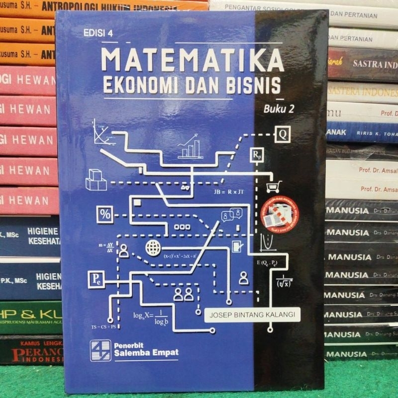 Jual Matematika Ekonomi Dan Bisnis Buku 2 Edisi Empat | Shopee Indonesia