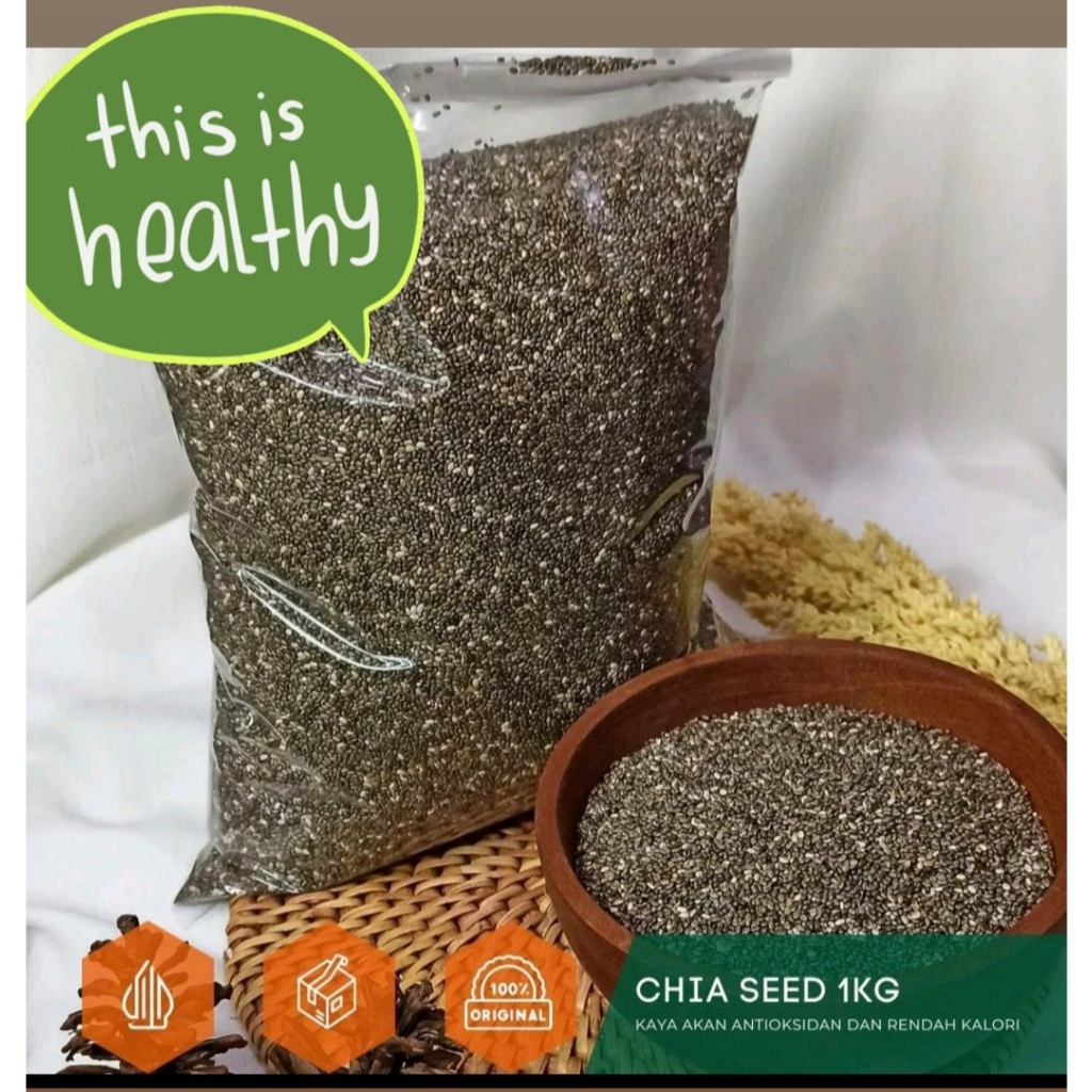 Jual Chia Seed Organik 1 Kg | Shopee Indonesia