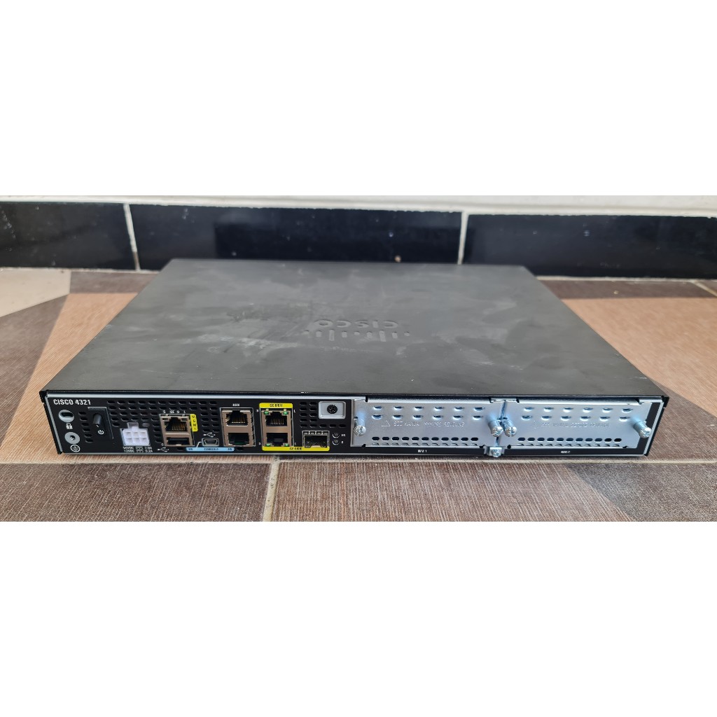 Jual Cisco ISR4321 Integrated Services Router Cisco 4300 series 4321 ...