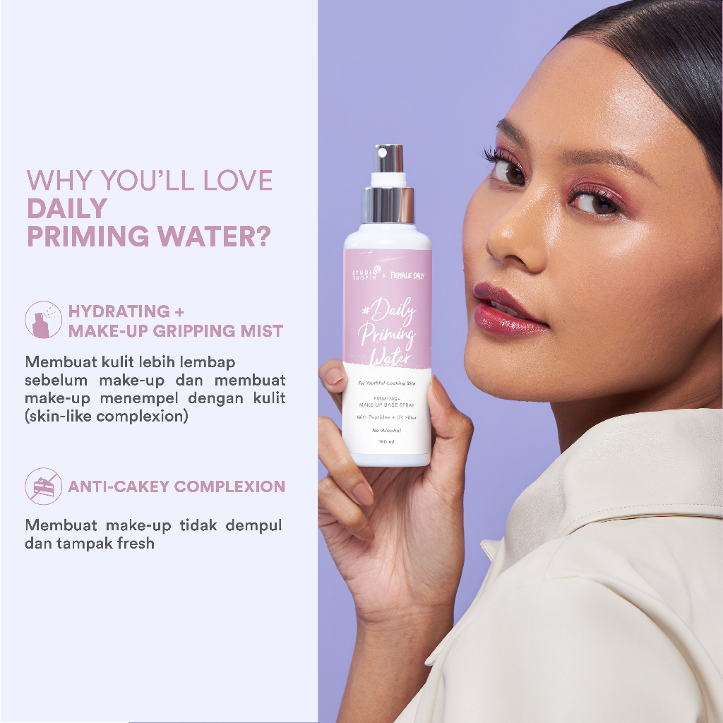 Jual STUDIO TROPIK Daily Priming Water Primer Make-up | Balance Priming ...