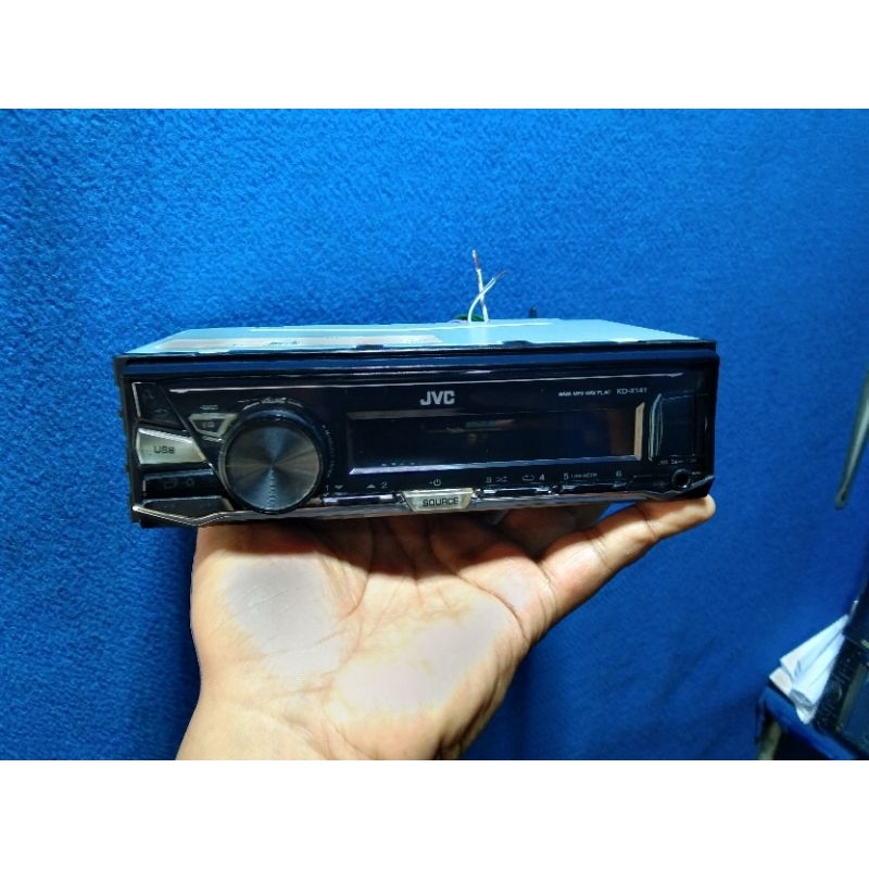 Jual Single Din Jvc KD-X141 Radio Usb Aux Non Cd | Shopee Indonesia