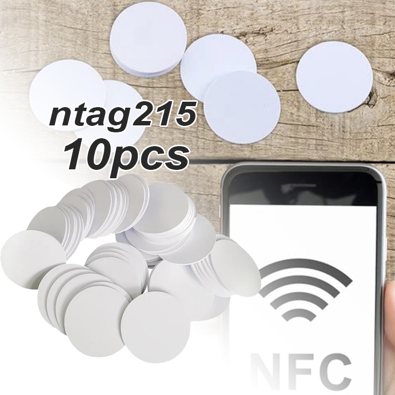 Jual Ntag215 Pvc Coin 25mm Rfid NFC Kunci Tag Koin Programmable Amiibo ...