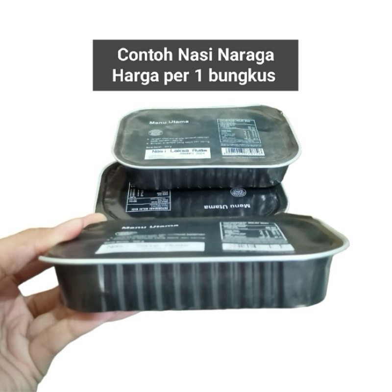 Jual RANSUM TNI 1 PORSI RANSUM NARAGA LENGKAP SENDOK DAN TISU EXPIRED ...