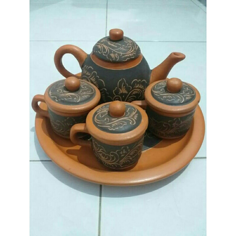 Jual Poci Set Gerabah Poci Khas Tegal Poci Lemahpoci Tanah Liatpoci Murah Shopee Indonesia 9468