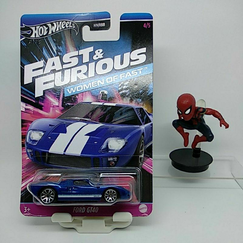 Jual Hot Wheels Ford GT40 Fast And Furious Women Of Fast Blue Biru