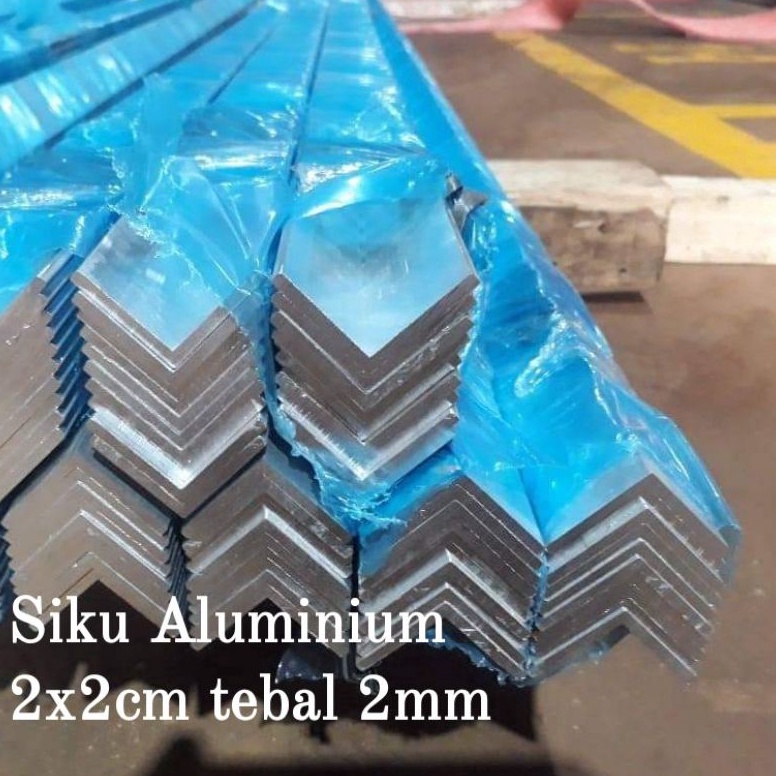 Jual el baru Siku Aluminium 2 x 2 x tebal 2mm x 1 siku alumunium EC ...