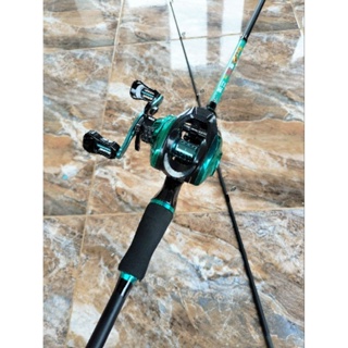 1.set bc carbon hollow Daiwa Fishing Rod/Hunter/magi c/shimano/Dwar&reel bc  zorro haiwei/set baitcasting reel LF-1/set metanium/set iron man(handle  Left)