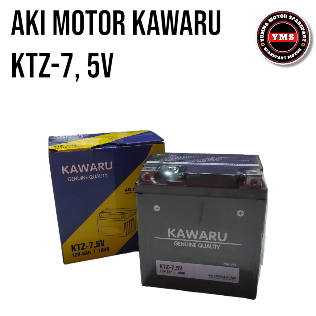 Jual aki kering motor gtz7,5v yamaha nmax old lexi aerox kawaru accu
