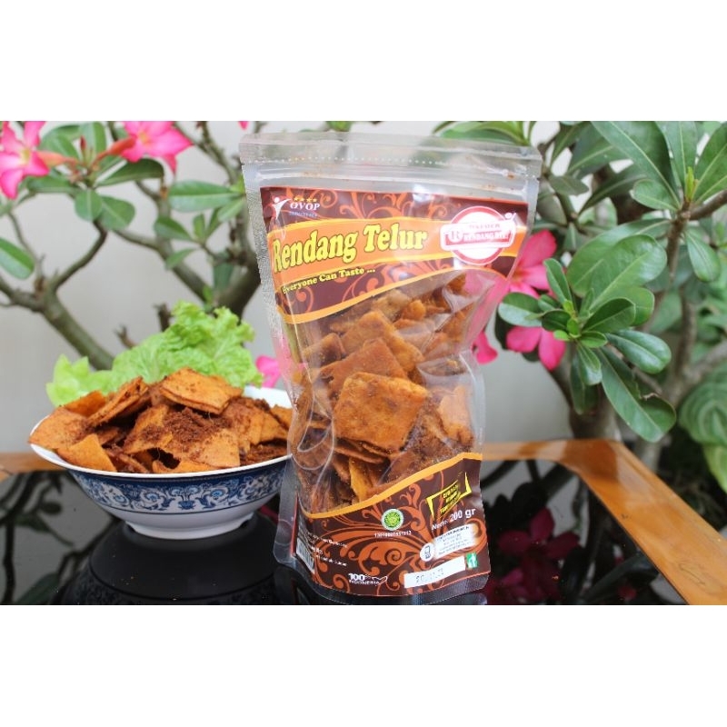 Jual Rendang Telur Dapoer Rendang Riry / 200gr | Shopee Indonesia